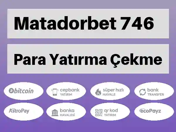 Matadorbet Para yatırma ve çekme 746